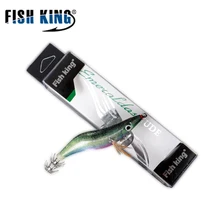

1.5 2.0 2.5 Luminous Hard Artificial Sea Fishing Octopus Squid Jigs Cuttlefish Squid Hook Rigs Fishing Shrimp Bait Wood Lures