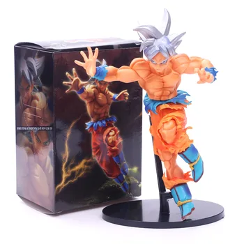 

Anime Dragon Ball Z SCultures BIG Key of Egoism Sliver Hair Son Goku PVC Action Figure Collectible Model Toys Doll 23CM