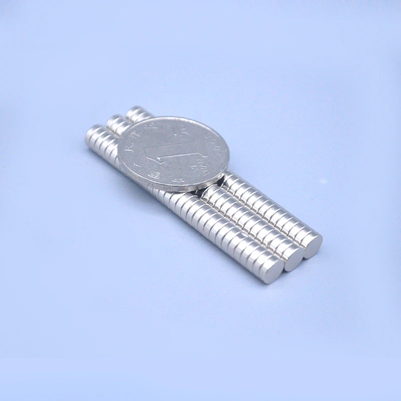 100 шт. N35Magnet 6X2 мм, неодимовый магнит постоянный ndfeb супер сильный, мощный мини-магнит небольшой тонкий ломтик круглый магнит 6*2 мм