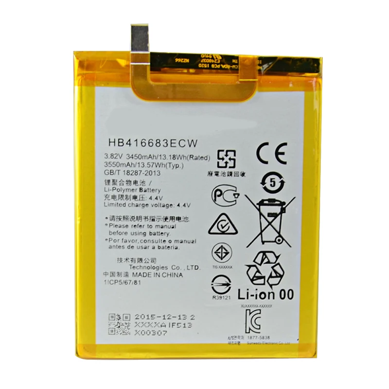 Original-3550mAh-Phone-Battery-HB416683ECW-For-Huawei-Ascend-Nexus-6P-Angler-H1511