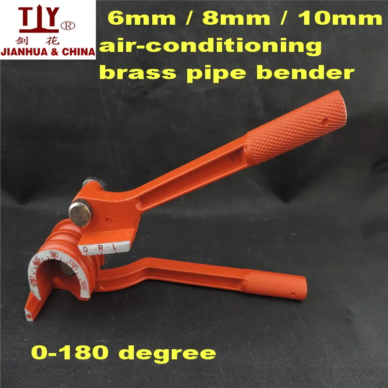 Professional Manual Pipe Bender Adjustable 180° 3 in 1 Manual Tube Bender 6-10MM