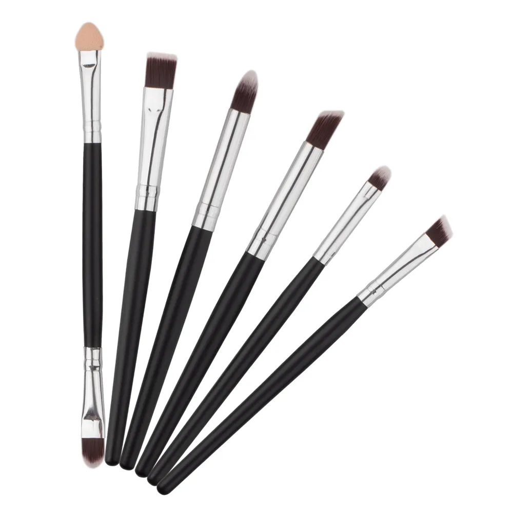 

6Pcs Cosmetic Makeup Brush Professional Women Foundation Eyeshadow Eyeliner Lip Make Up Eye Brushes Set G419