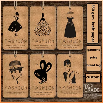 

350gsm Customized Hang Tags/garment bag paper tag/Clothing paper swing tag/printed tags/brand name printing/logo/label