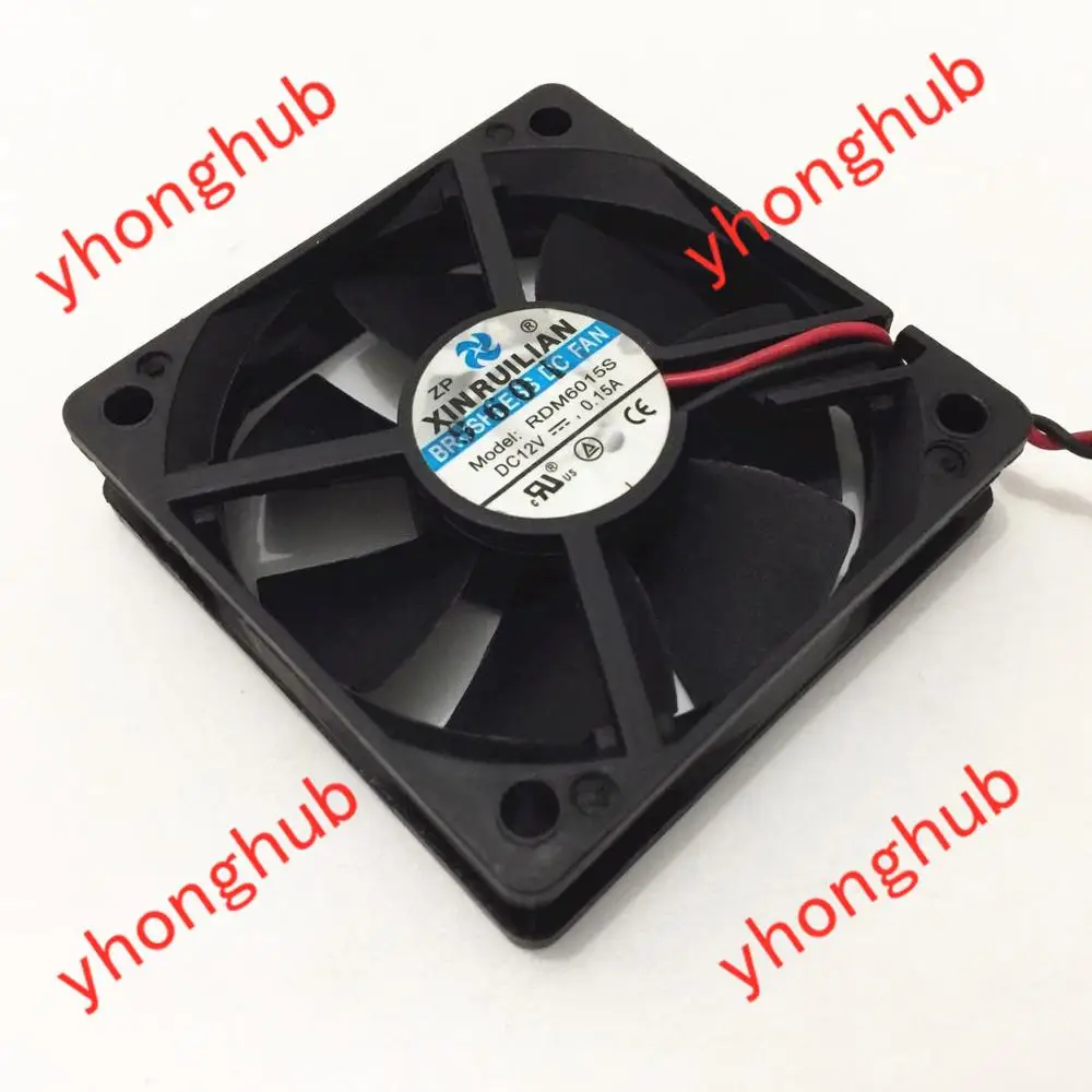 XINRUILIAN RDM6015S DC 12 В 0.15A 60x60x15 мм вентилятор охлаждения сервера|square fan|server fandc fan 12v |