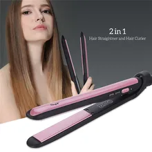 Профессиональный Выпрямитель для волос Интеллектуальный утюжок для волос в постоянной температуре бигуди керамический инструмент для укладки волос 2 в 1 использование 30