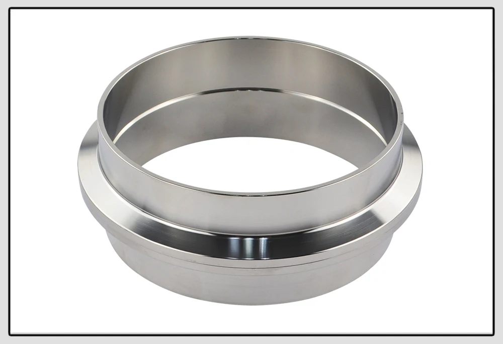 Carro de Aço Flange de Escape Inoxidável V-band Masculino Feminino Vband Grampos v Banda Braçadeira Kit 1.5 Polegada Clipe 2 2.5 3 3.5 4 8 Ganchos, braçadeiras e flanges