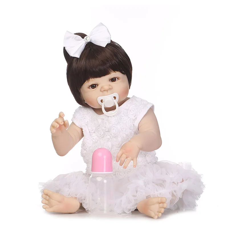 

56cm Reborn Doll Full Vinyl Lifelike Jointed Handmade Baby Kids Toy Playmate Gifts 998