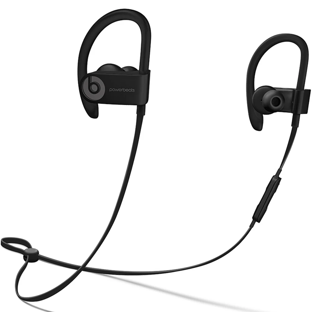 Beats Powerbeats 3 беспроводные BT наушники музыкальные спортивные наушники Hands-free с микрофоном - Цвет: Черный