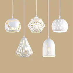 Промышленные подвесные светильники из металла в клетке винтажные подвесные светильники Современные E27 светодиодные подвесные лампы для