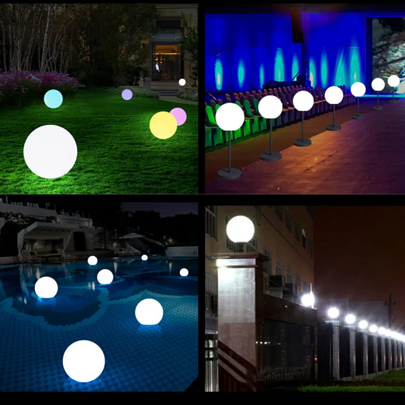 Горячая высокой солнечной энергии светодиодная круглая лампа Изменение цвета/Устойчивый RGB свет перезаряжаемые бассейн Гирлянда для украшения сада LG66