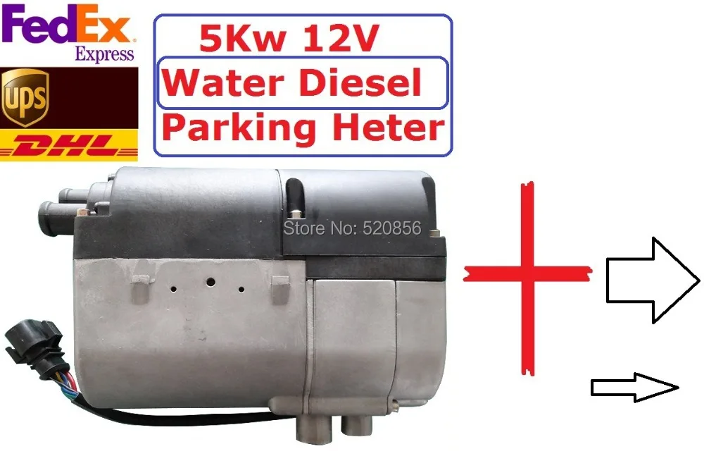 

Free Shipping 5kw 12V Water Diesel Parking Heater +(REMOTE CONTROLLER+GIFT) Similar With Webasto Parking Heater Auto Liquid