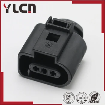 

Free Shipping 3 pin 3.5mm plug 1J0973723 conenctor waterproof cable connector 1J0 973 723 for VW AUDI