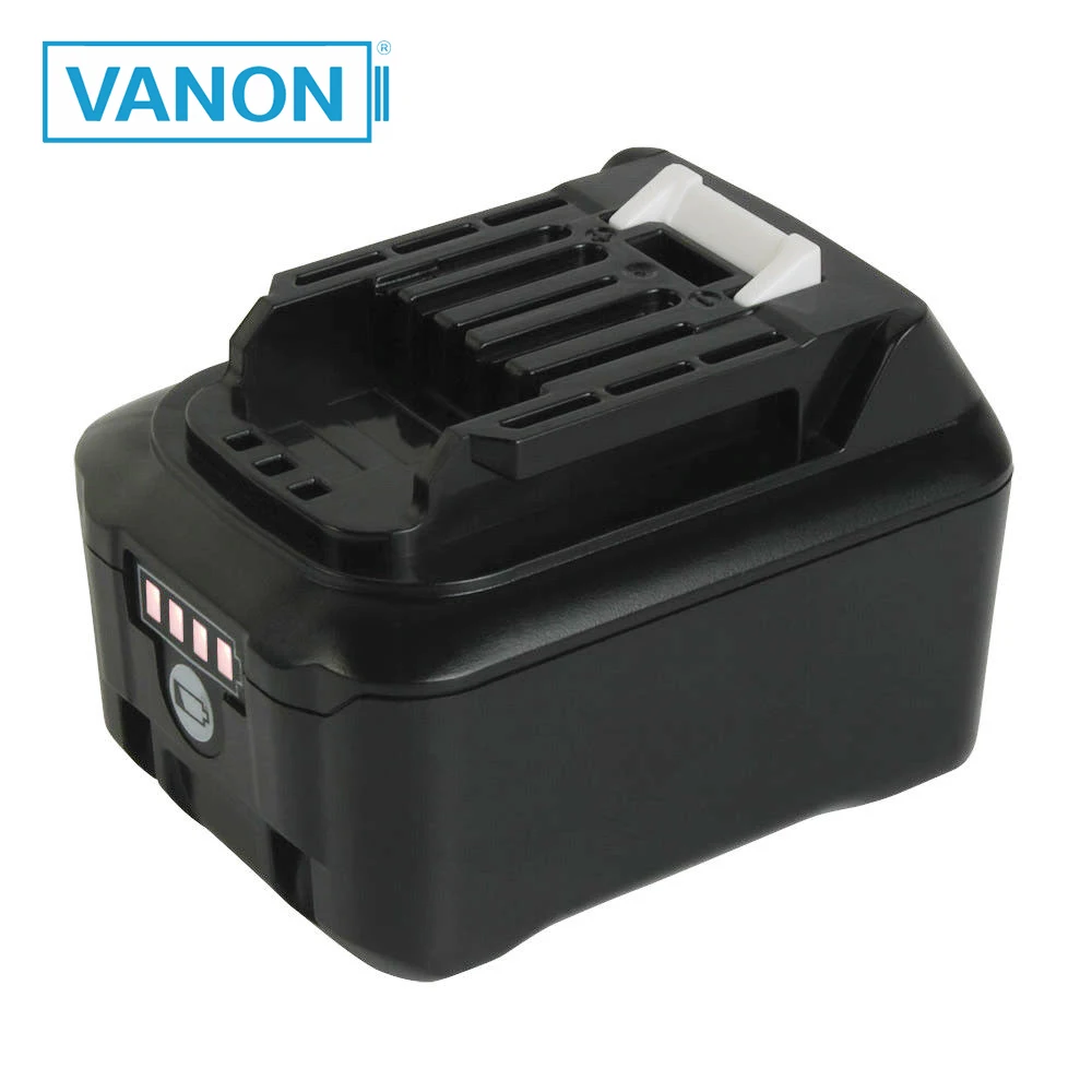 VANON для Makita BL1041B 12 в 4000 мАч аккумуляторная батарея 4.0Ah с светодиодный Электроинструмент литий-ионный аккумулятор CXT BL1041 BL1040