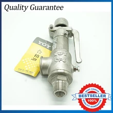 DN50 большая пружина из нержавеющей стали внешняя резьба предохранительный клапан 67