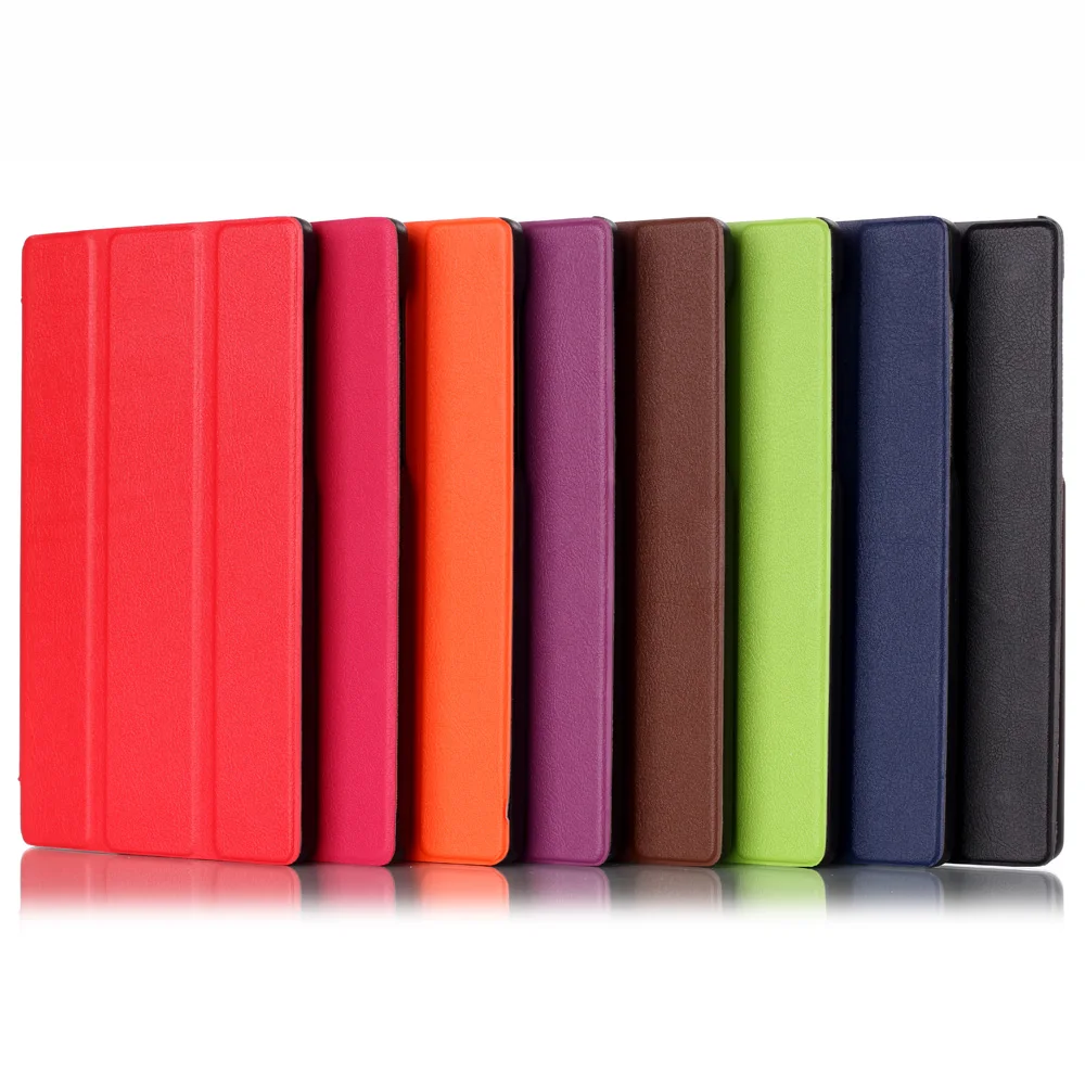 

Ultra Slim Folio Leather Stand Tablet Case Cover For Lenovo Tab 3 TAB3 7 Plus 7703 7703x TB-7703X TB-7703F 7"