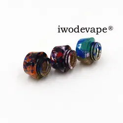 Аутентичные iwodevape 810 смолы капельного советы звезда разноцветный гриб форма 810 мундштук вейп, электронные сигареты accessoriesm случайный цвет