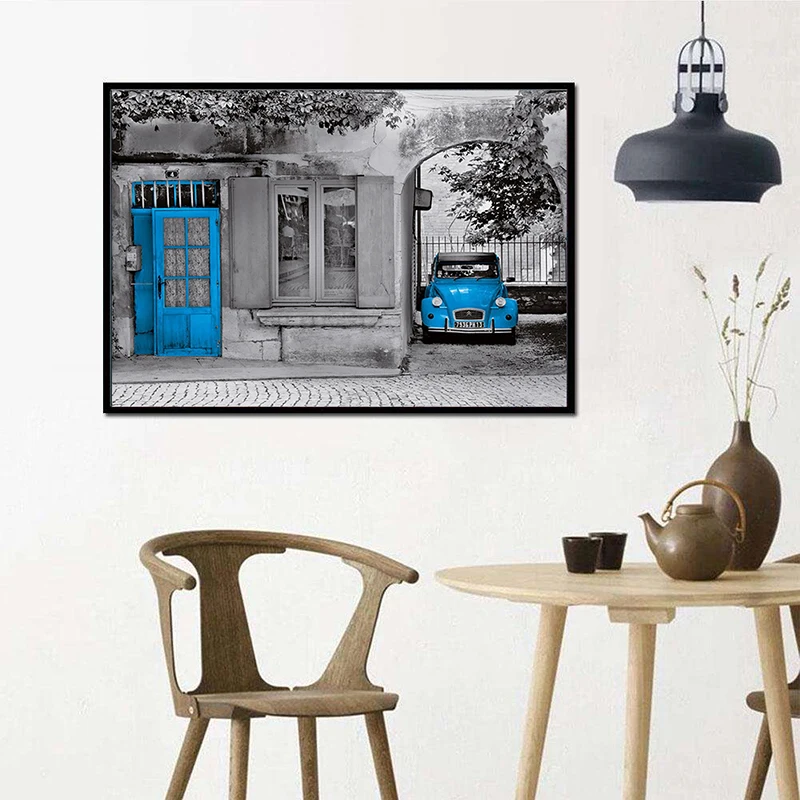 5D алмазная вышивка дверь и автомобиль вышивка крестиком DIY алмазная живопись Стразы для домашнего декора любовь подарок