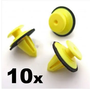 

10x For Land Rover Discovery 3 (LR3) Exterior Windscreen A-Pillar Trim Cli ps : DYC500020 / DZM000070