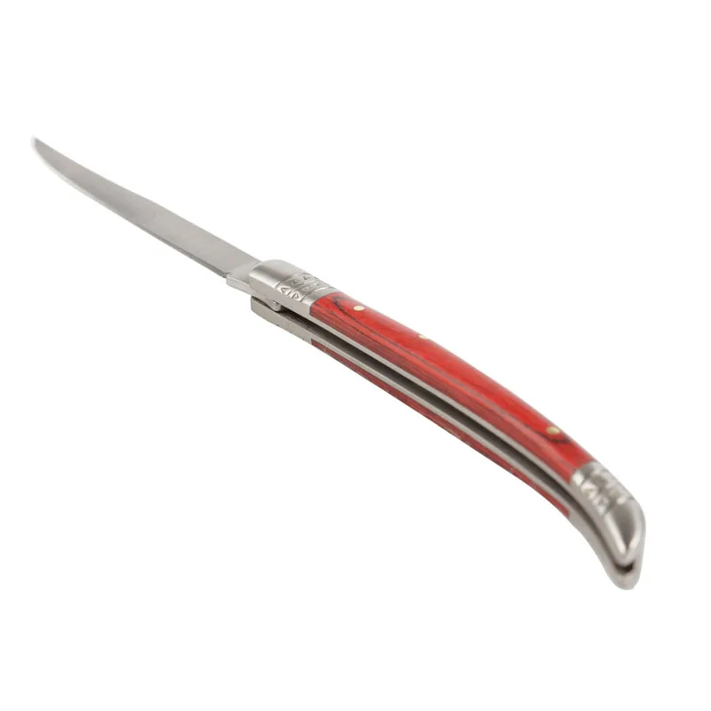 Складной нож с деревянной ручкой для вырезания, выживания, кемпинга, тактические ножи для фруктов в подарок