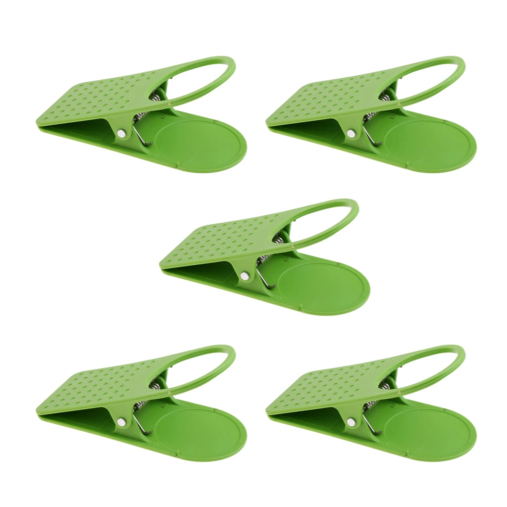 5pcs Table Water Coffee Cup Holder Clip Desk Mug Space Saver Rack Camping