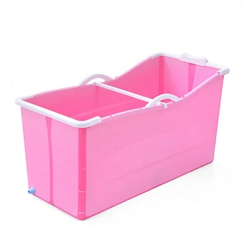 

Adult Bath Barrel Collapsible Plus Size Bath Barrel Tub Plastic Bath Barrel Home Bath Insulation Banheira Dobravel Big Space