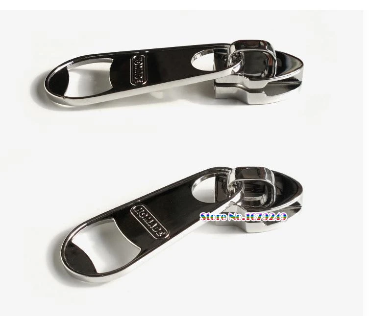 Estilo de cremallera con abridor magnético de botellas de cerveza, herramienta de para Barra de vino, imán para refrigerador, decoración, 100 para fiestas| - AliExpress