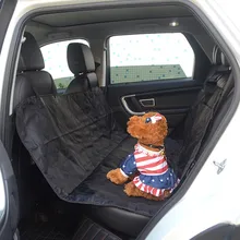 Чехол на заднее сиденье для собак 600D Oxford puppy dogs, чехлы для автомобильных сидений, чехлы на автосиденье для домашних животных, гамак, водонепроницаемые Нескользящие моющиеся