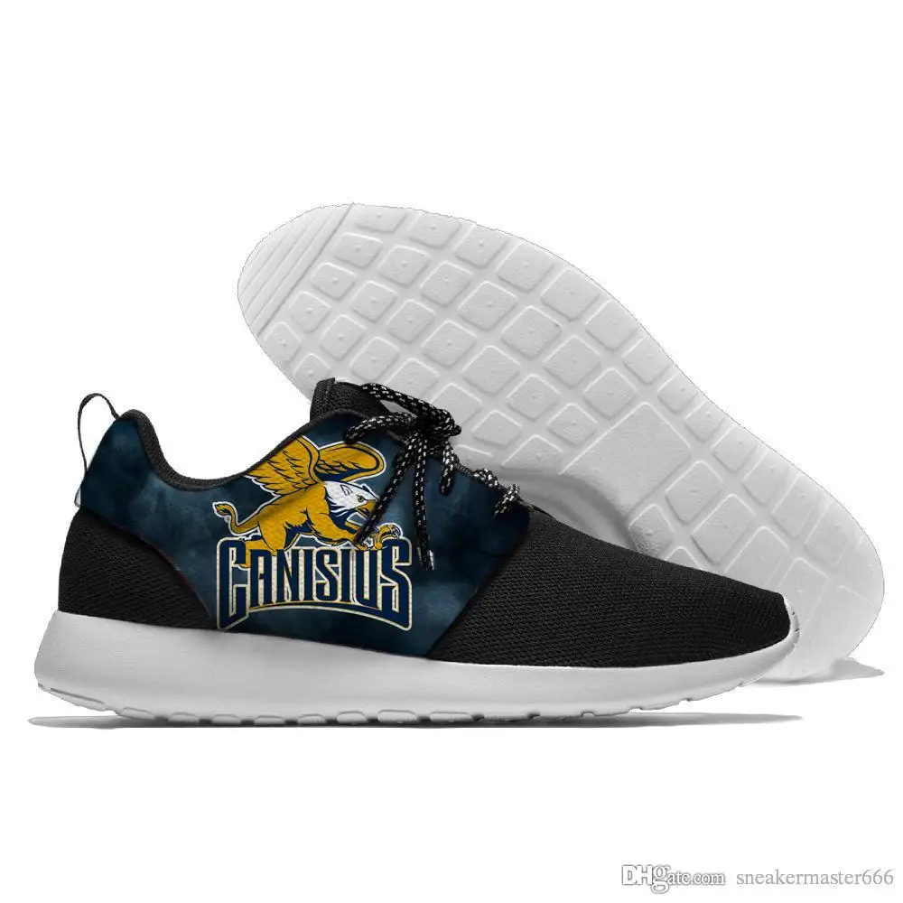 

Men's Vulcanize Shoes Canisius College Golden Griffins Free Run 3D Printed Outdoor Breathable Leisure Casual Male Shoes