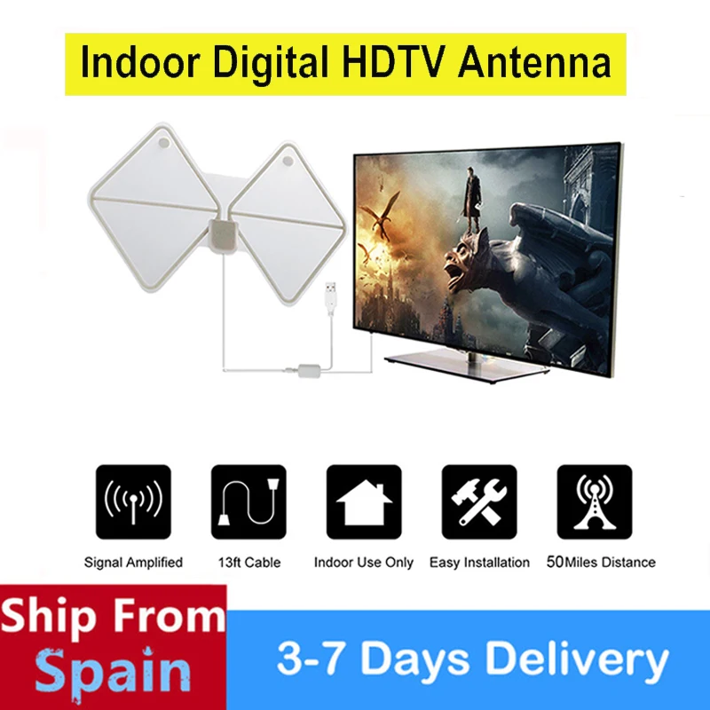 hdtv digital indoor antenna as seen on tv