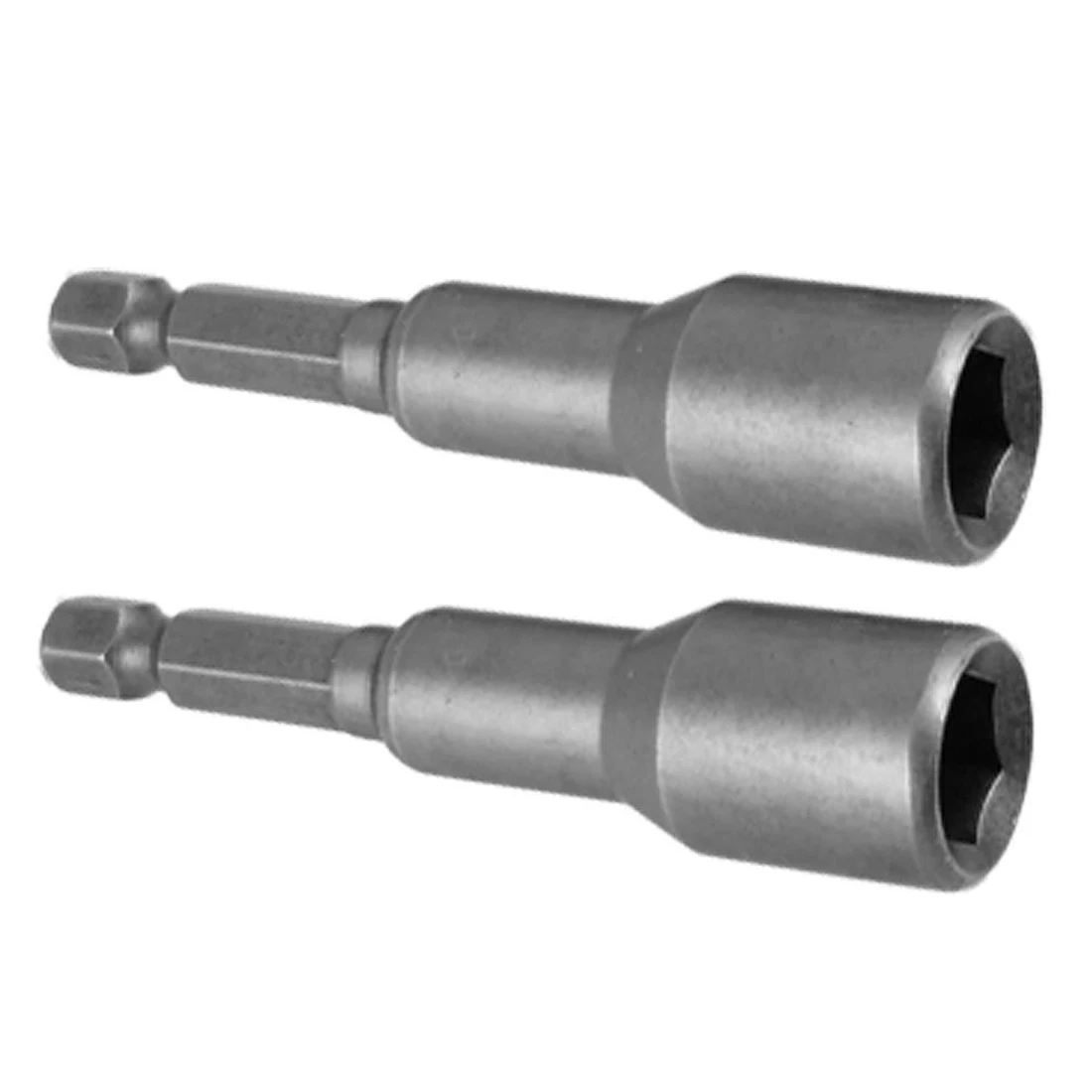 HHTL 2Pcs 1/4" Shank 12mm Socket Spanner Hex Nut Driver Bit