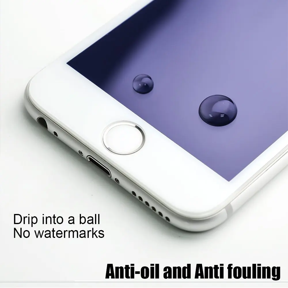  RONICAN 9H 3D Volle Abdeckung Anti Blau Licht Gehärtetem Glas Screen Protector für iphone 6 Plus Ge