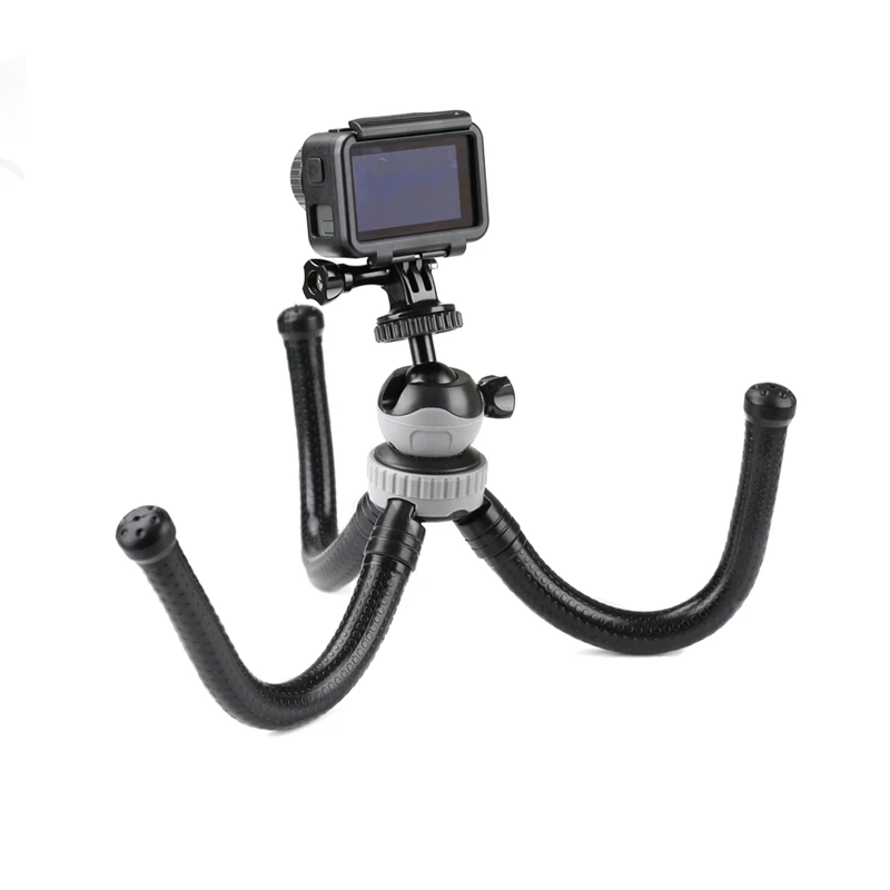 

Camera Holder Flexible Octopus Tripod Bracket Stand Mount Monopod Styling Accessories For DJI Osmo Action