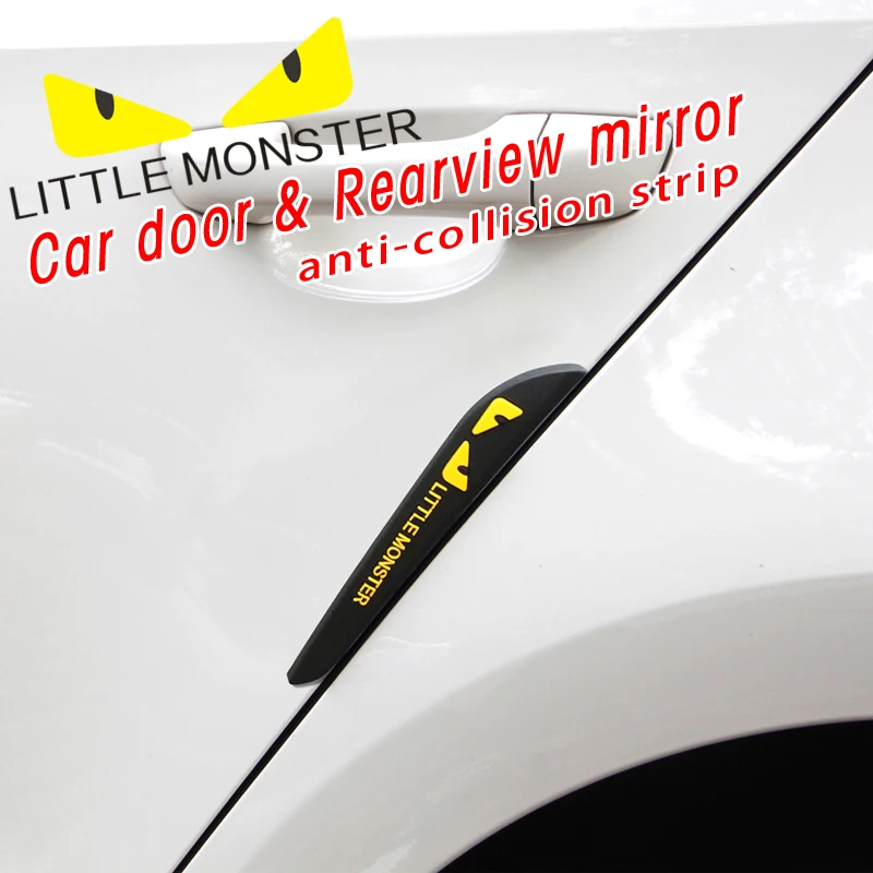 

Car door Rearview mirror Anti-collision strips Scratch protector Edge guard for Hyundai Santa Fe ix35 ix25 ix20 i10 i20 i30 i40