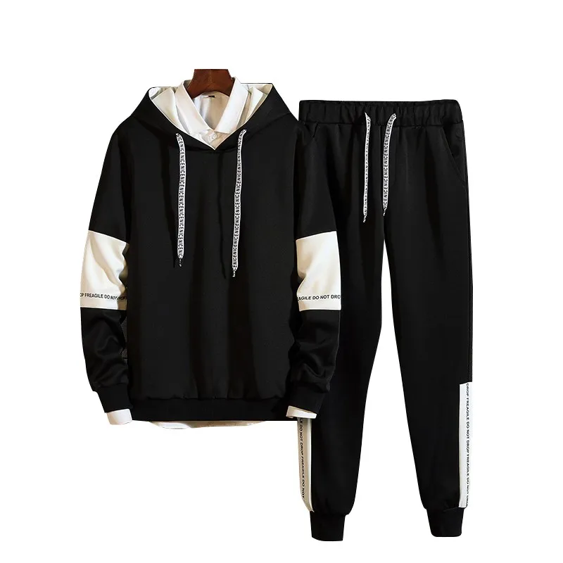 Bormandick Mens casual sets Autumn Tracksuit Male Sweatshirt Long Sleeve Pants Letter Casual Sportswear men Suits KXP18 M61-48 Bormandick Mens casual sets Autumn Tracksuit Male Sweatshirt Long Sleeve Pants Letter Casual Sportswear men Suits KXP18 M61-48