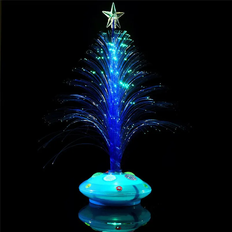 New LED Colorful Changing Mini Christmas Tree Decoration Table Party Charm Desk Decorations Gift for Home decor #4o26#f (18)