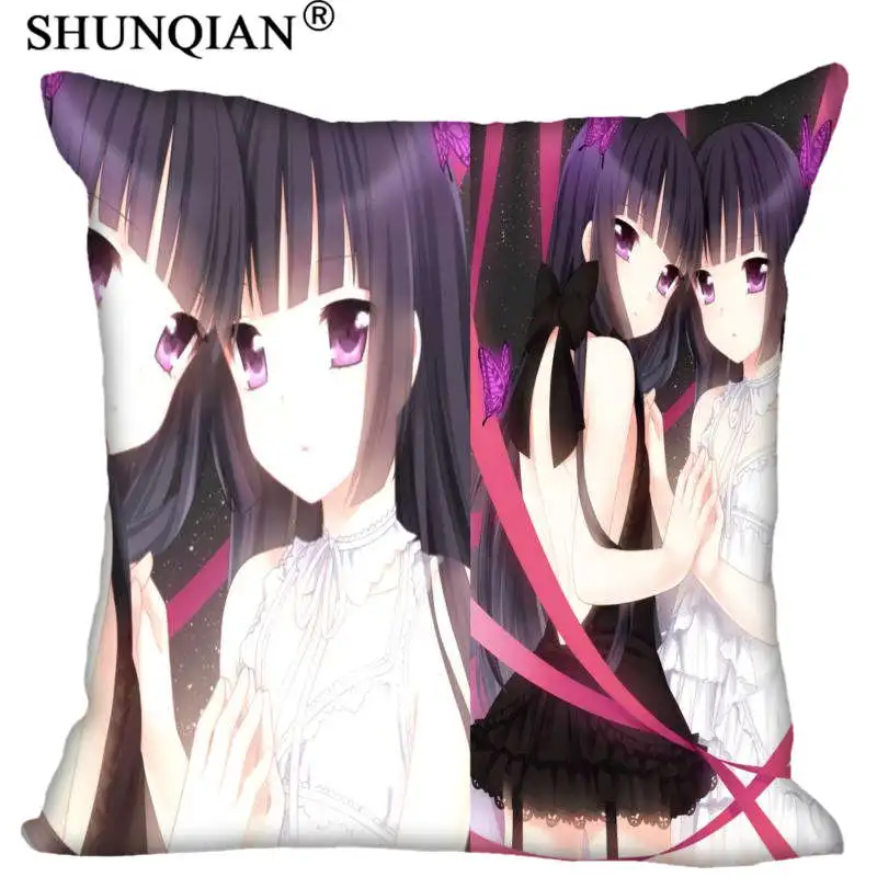 Inu x Boku SS пользовательский Подарочный чехол для подушки декоративная квадратная