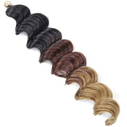 Trenzas de Pelo Sintético Pelo de Ganchillo Rizado Kanekalon Trenzas Extensiones de Cabello Ombre Extensiones de Cabello de Onda Profunda Postizos Trenzas de Pelo Sintético Pelo de Ganchillo Rizado Kanekalon Trenzas Extensiones de Cabello Ombre Extensiones de Cabello de Onda Profunda Postizos