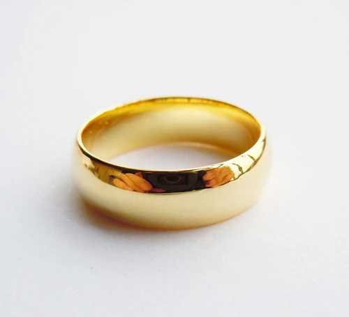 925Sterling Silver Plain Band Ring 6mm All Size GB001YP