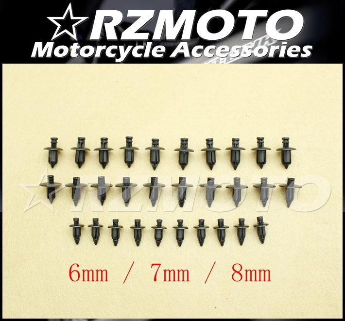

ACE KITS Plastic expansion buckle screw Motorcycle fairing applicable to all models 10 pieces and one package. ACE NO.1046