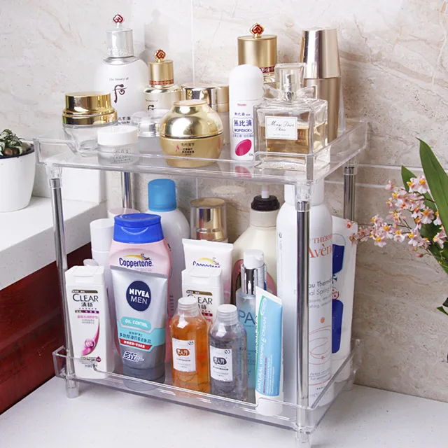 Buy Transparent Acrylic Bathroom Storage Shelf skin