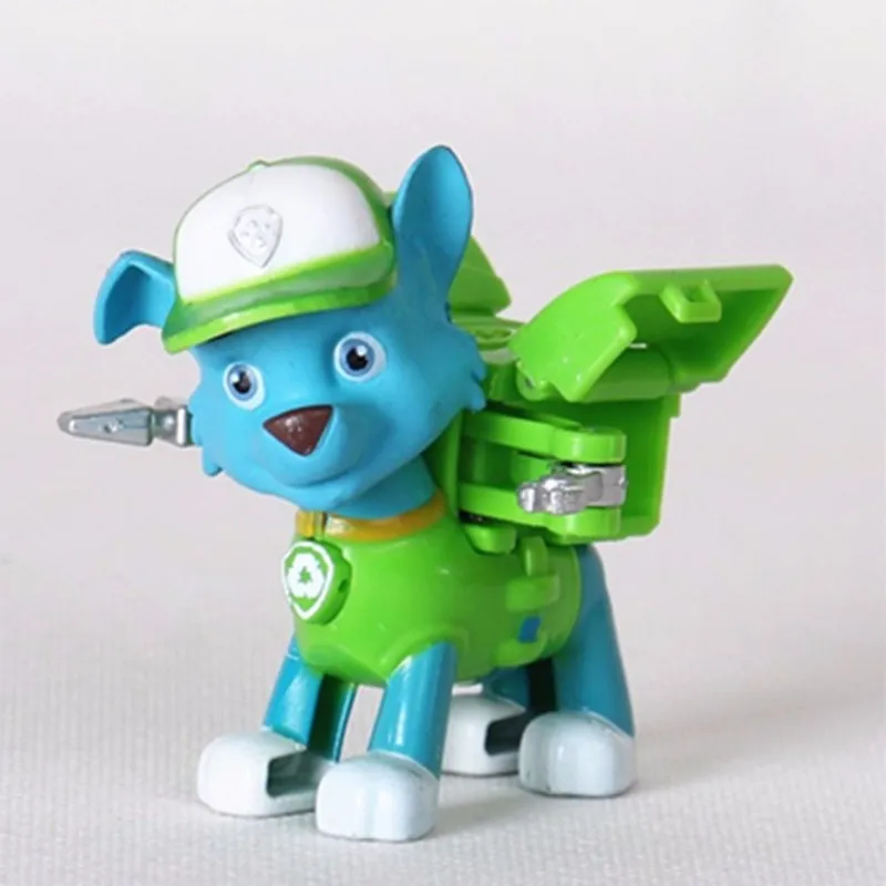 Подлинный Paw Patrol Action Pack pups apollo Marshal Skye Rubble chase zume rocky Спасательная команда фигурка детская игрушка - Цвет: 1 pcs