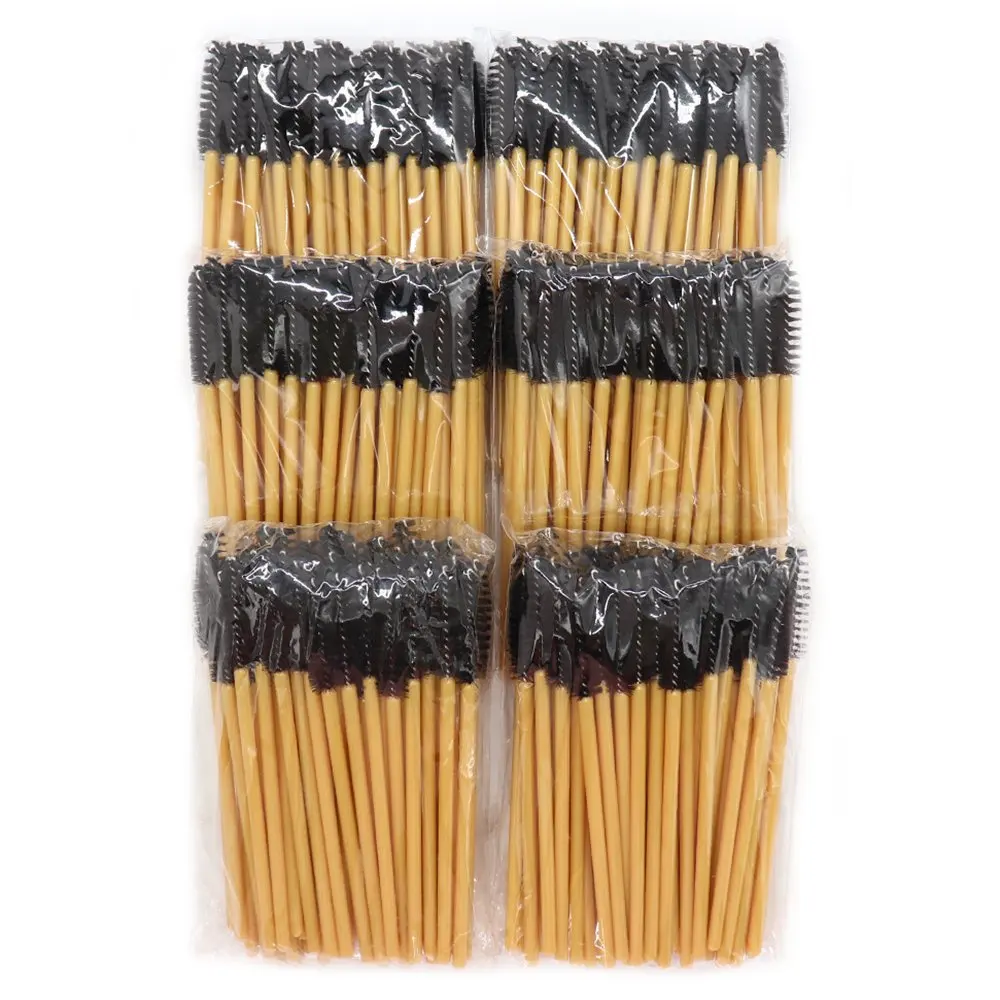 

300PCS/Pack Eyelash Makeup Brush Mini Mascara Wands Applicator Extension Disposable Eyelash Brushes Spoolers Makeup Tool Kits
