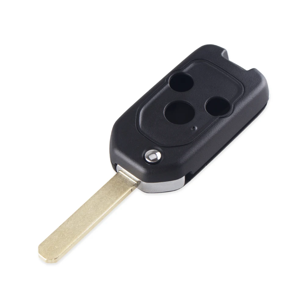 KEYYOU 2/3 Кнопка модифицированный Автомобильный откидной складной чехол для дистанционного ключа для Honda Accord CRV Odyssey CIVIC Pilot Insight чехол для брелока