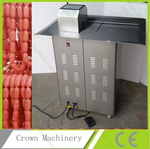 Electric CRE42B sausage linker machine;Hand rolling sausage tying
