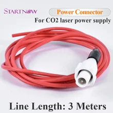 Лазерный разъем питания адаптер высокого напряжения розетка Электрический провод PSU кабель 3 м для CO2 резки гравировальный станок