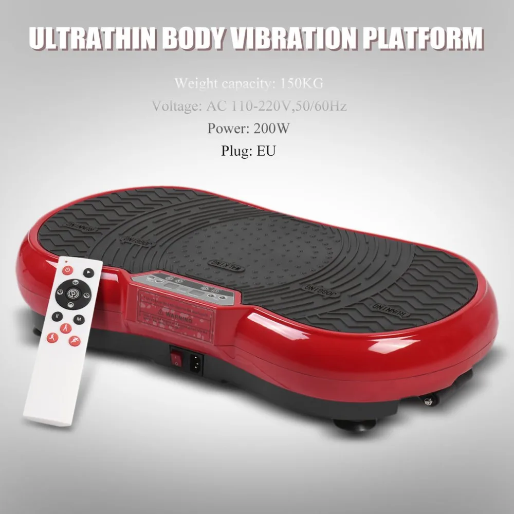 

Ultrathin Body Vibration Platform Weight Loss Equipment Vibration Plate Machine Workout Trainer Exercise Machine High Quality