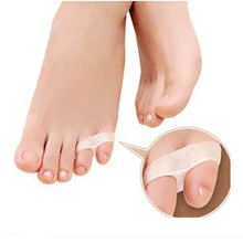 Коррекция вальгусной деформации большого пальца для ежедневного использования, силиконовый Гель для пальцев ног, средство для защиты ног, сепаратор для пальцев ноги