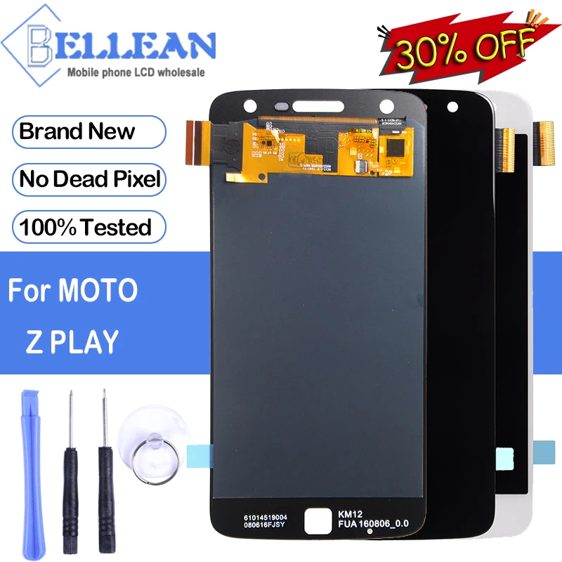 

Dinamico Promotion For Motorola XT1635 LCD For Moto Z Play LCD Display With Touch Screen Digitizer Assembly Free Shipping+Tools