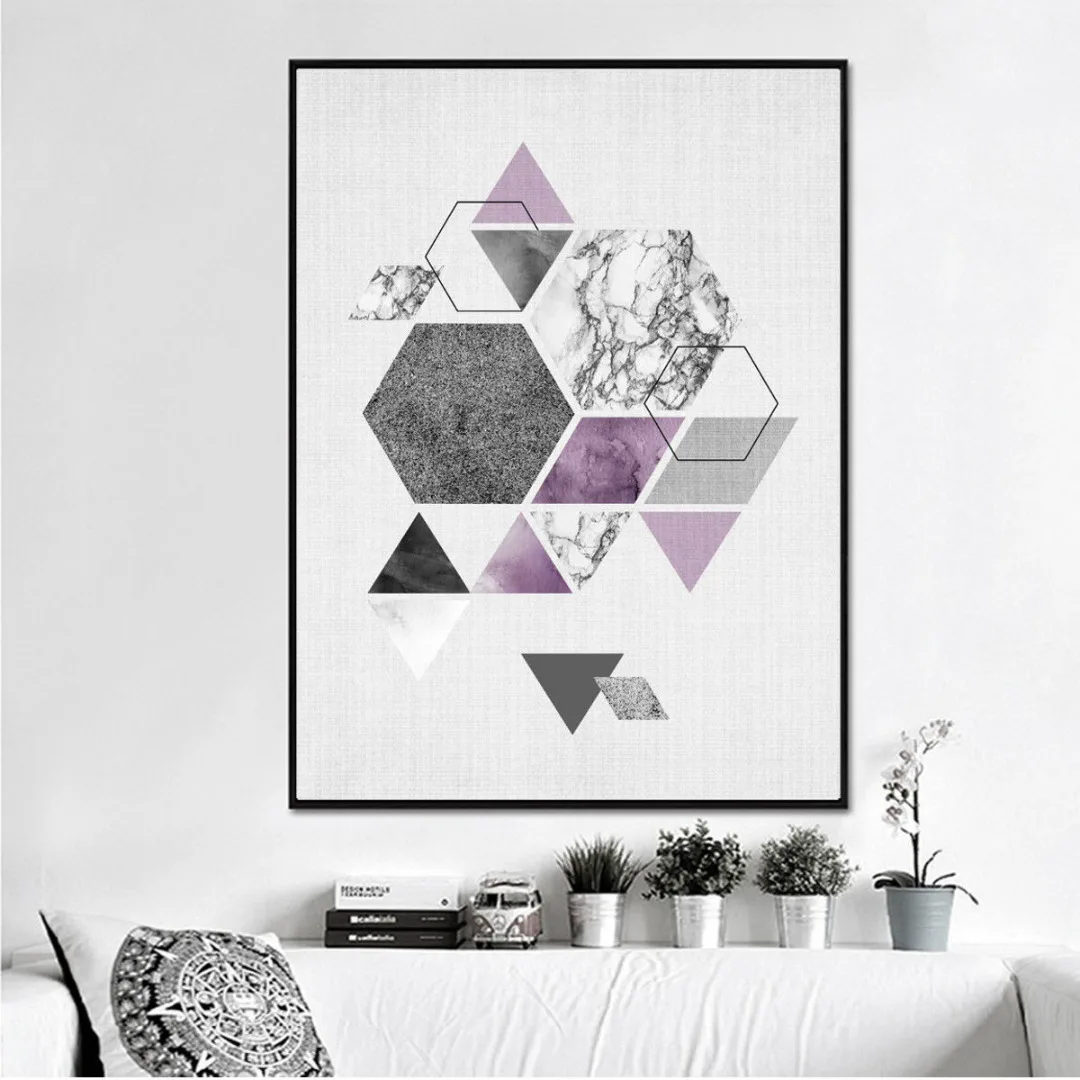 2019 Newest DIY  Modern Abstract Minimalist Canvas Poster Art Prints Painting Wall Home Decor