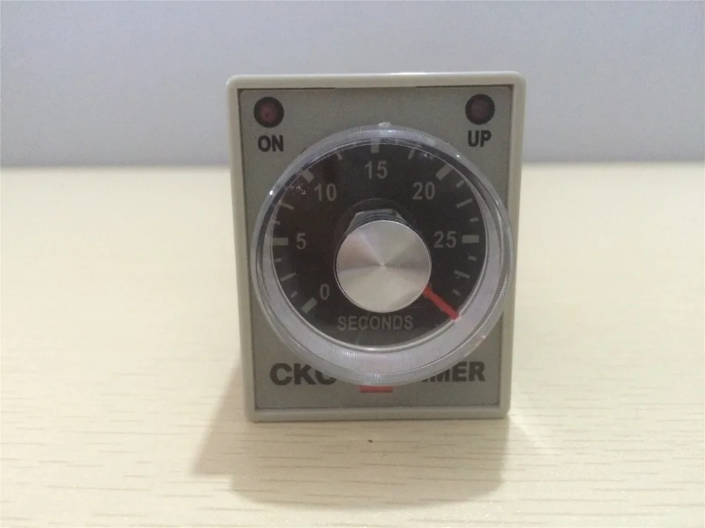 

5pcs AH3-3 Power On Delay Time Relay 8 Pin 30s 60s 3min Delay Timer 12VDC 24VDC 110VAC 220VAC